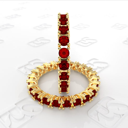 Red Garnet Essential Ring